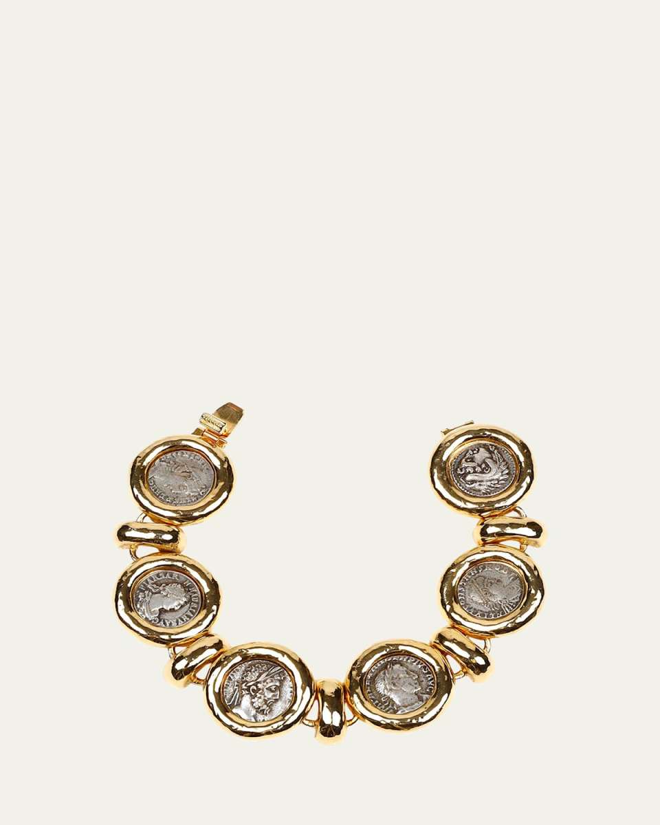 Roman Coin Bracelet